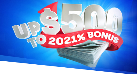 SuperForex 2024% Easy Deposit Bonus - Up to $500