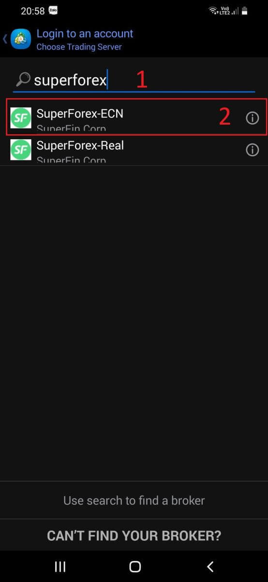 نحوه دانلود و نصب اپلیکیشن SuperForex برای تلفن همراه (اندروید، iOS) نحوه دانلود و نصب اپلیکیشن SuperForex برای تلفن همراه (اندروید، iOS)