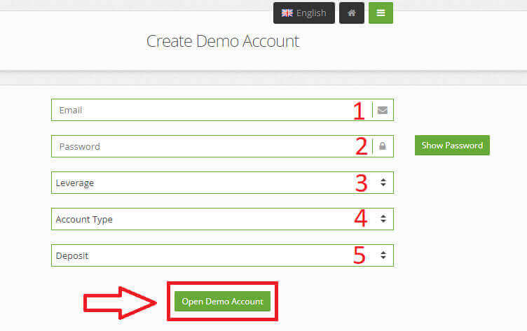 نحوه باز کردن یک حساب آزمایشی در SuperForex نحوه باز کردن یک حساب آزمایشی در SuperForex