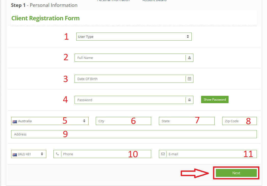 نحوه باز کردن حساب و برداشت از SuperForex