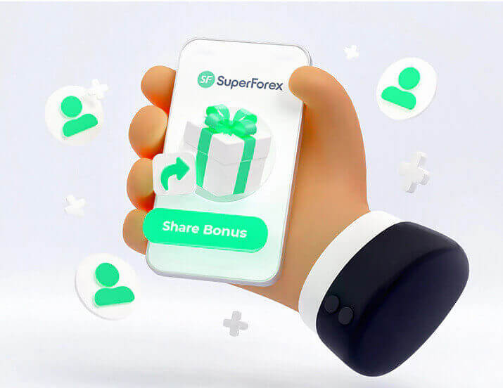 پاداش معرفی دوستان SuperForex - تا 1125 دلار