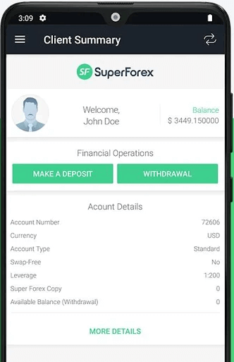 بررسی SuperForex